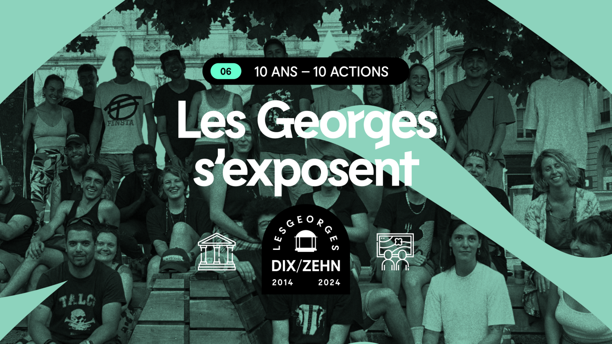 Les Georges s'exposent